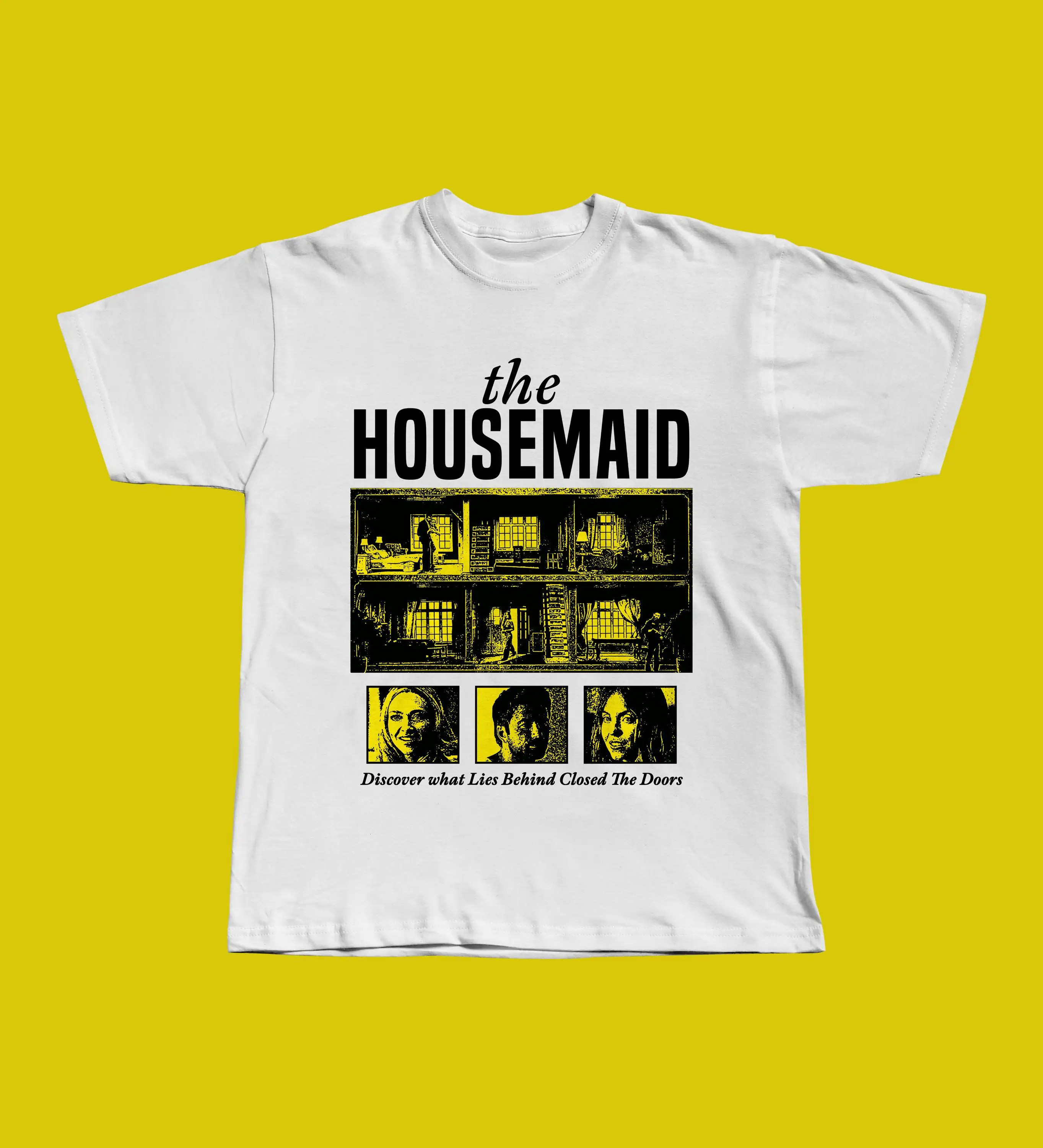 The Housemaid Graphic Tee, Sydney Sweeney, Amanda Seyfried Thriller Shirt