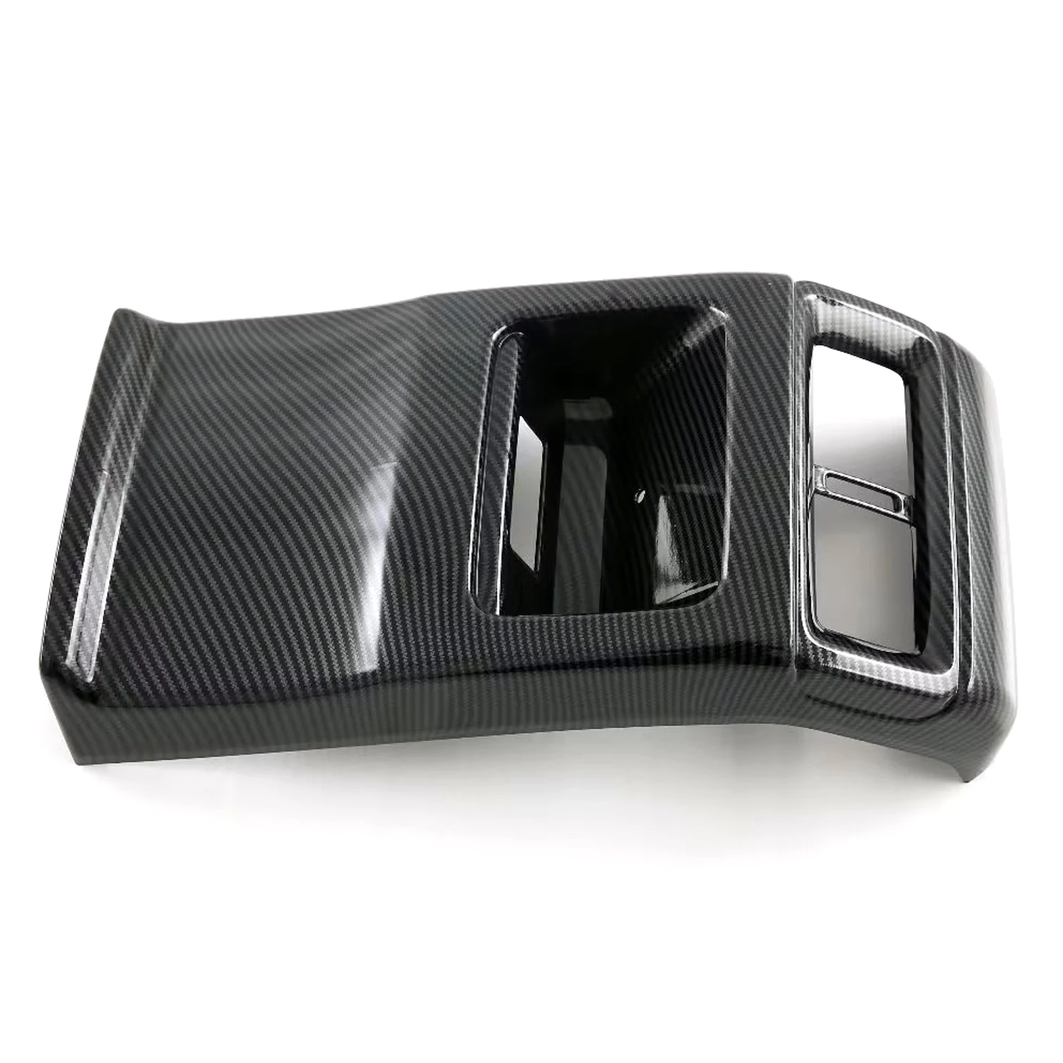Car Accessories for Honda CR-V CRV 2023 2024 Carbon Fiber Style Interior Rear Air Vent Panel Cover Trim