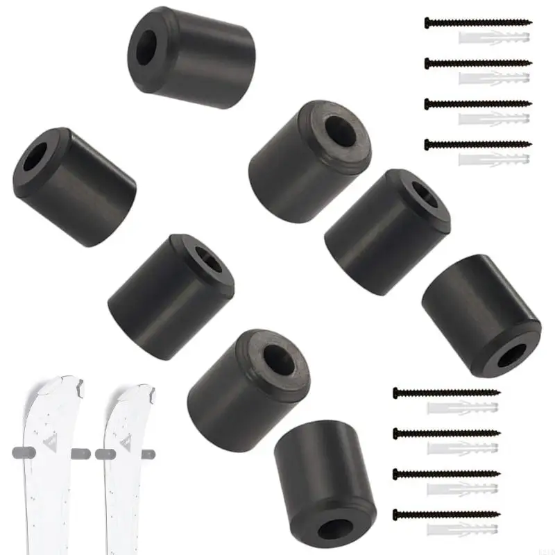 Picture 4:   Snowboard Wall Rack Hanger Display Rack for Ski Snowboard Easy to Install