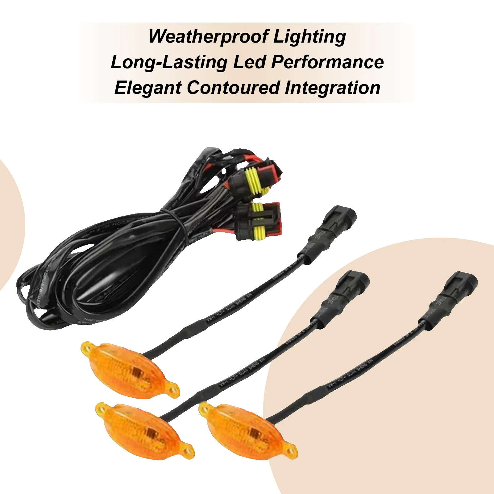 

Для Ford F-150 светодиодный светильник на решетке для автомобиля, безопасный вождение, внешний фонарь, высокая яркость, светодиодные фонари на решетке для кемпинга, путешествий