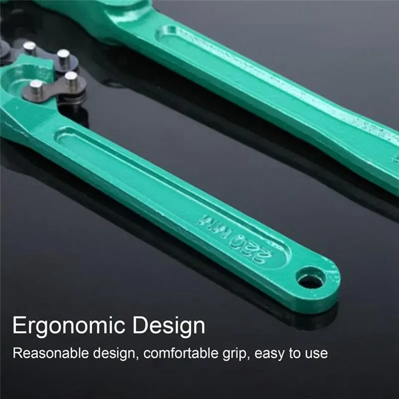[NEWA08R】 Chain Wrench Tool Adjustable Oil Filter Puller Strap Universal Ergonomic Handle Grip Wrench Chain Spanner Durable Easy
