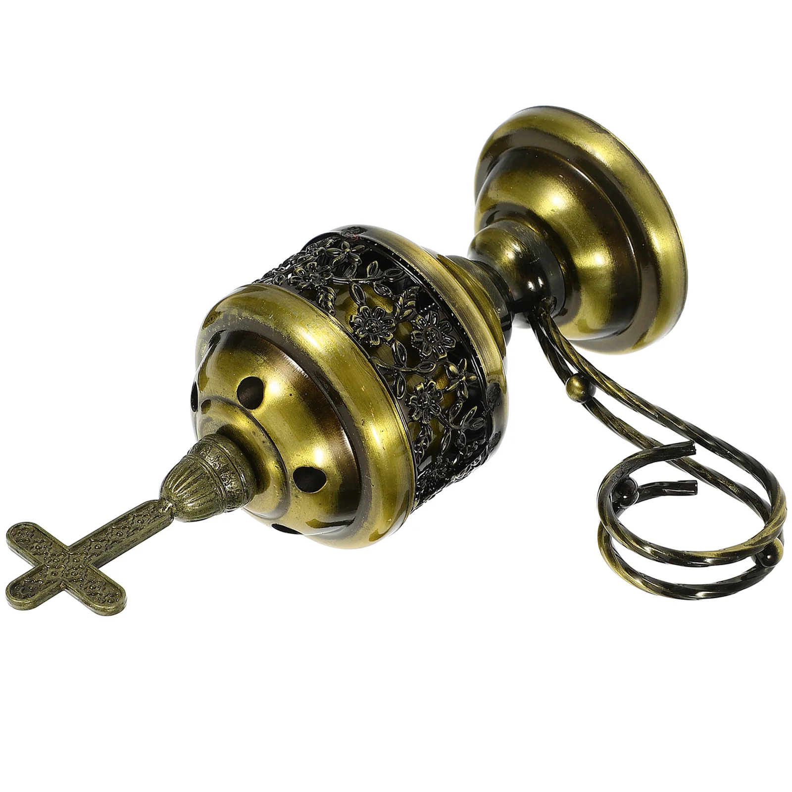 

Vintage Incense Burner Hollow Censer For Aromatherapy Yoga Home Office Desktop Decor Indoor Scent Diffuser Tabletop Aroma