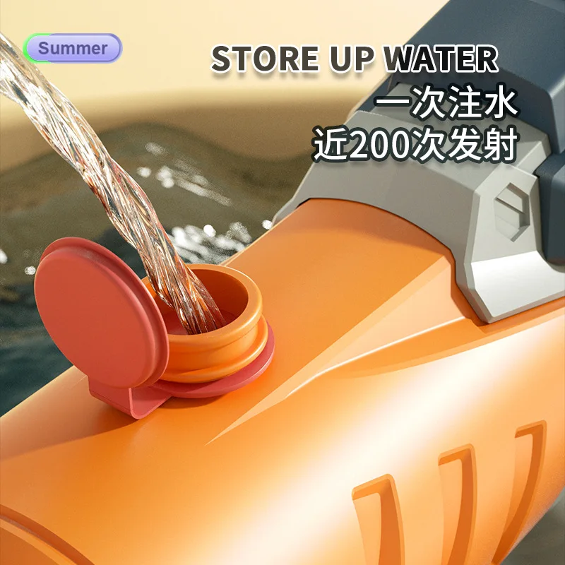 Pistola de agua de verano para exteriores, pistolas de pulverización de agua, alcance de alta presión, piscinas de playa, diversión con agua, juguetes para niños y niñas