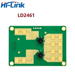 Nouveau mini HLK-LD2461 Hi-Link 24GHz 2T4R antenne microruban haute performance Perception humaine Suivi de s'agisse module radar