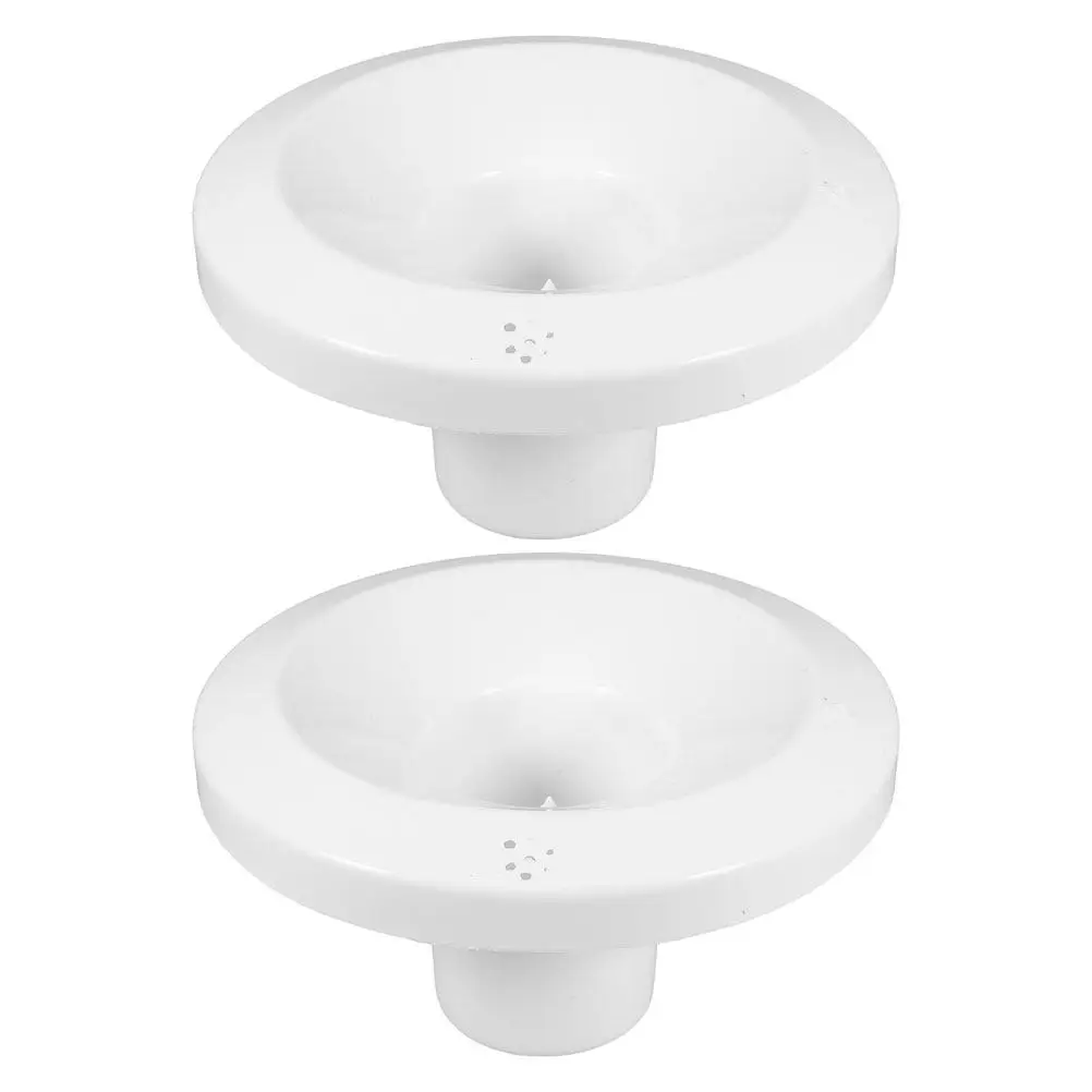 2Pcs Water Cooler Smart Seat and Top Cover Set Universal ABS Bottle Holder for Bottled Water Dispensers Hygienic Debris