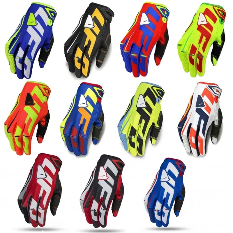 2021 Troy Guanti da motocross Colori Guanti da Mtb BMX Lee ATV MTB Off Road Moto Team Sport Guanto da corsa Attrezzatura per Mountain Bike