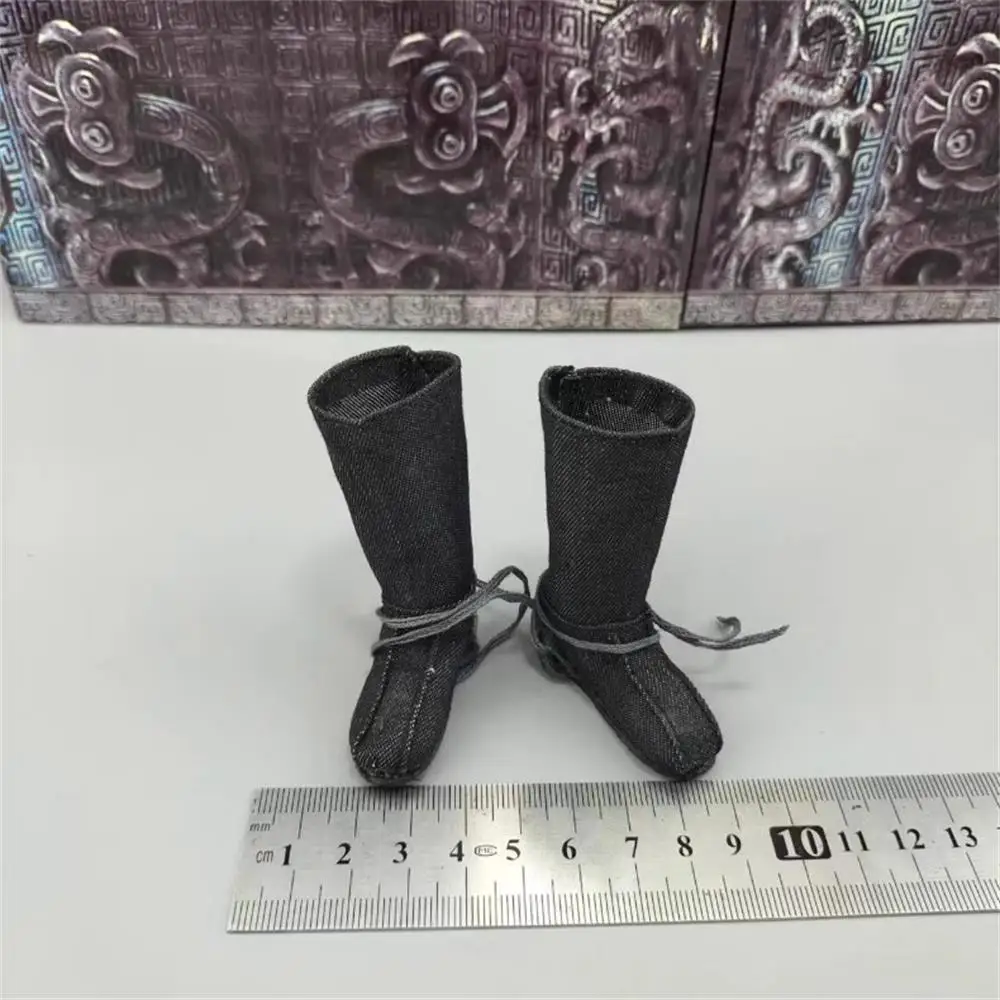 1/6 alte Vintage Dynastie Qin Long Boot Schuh Spielzeug Modell für 12 "Action figur Sammler DIY