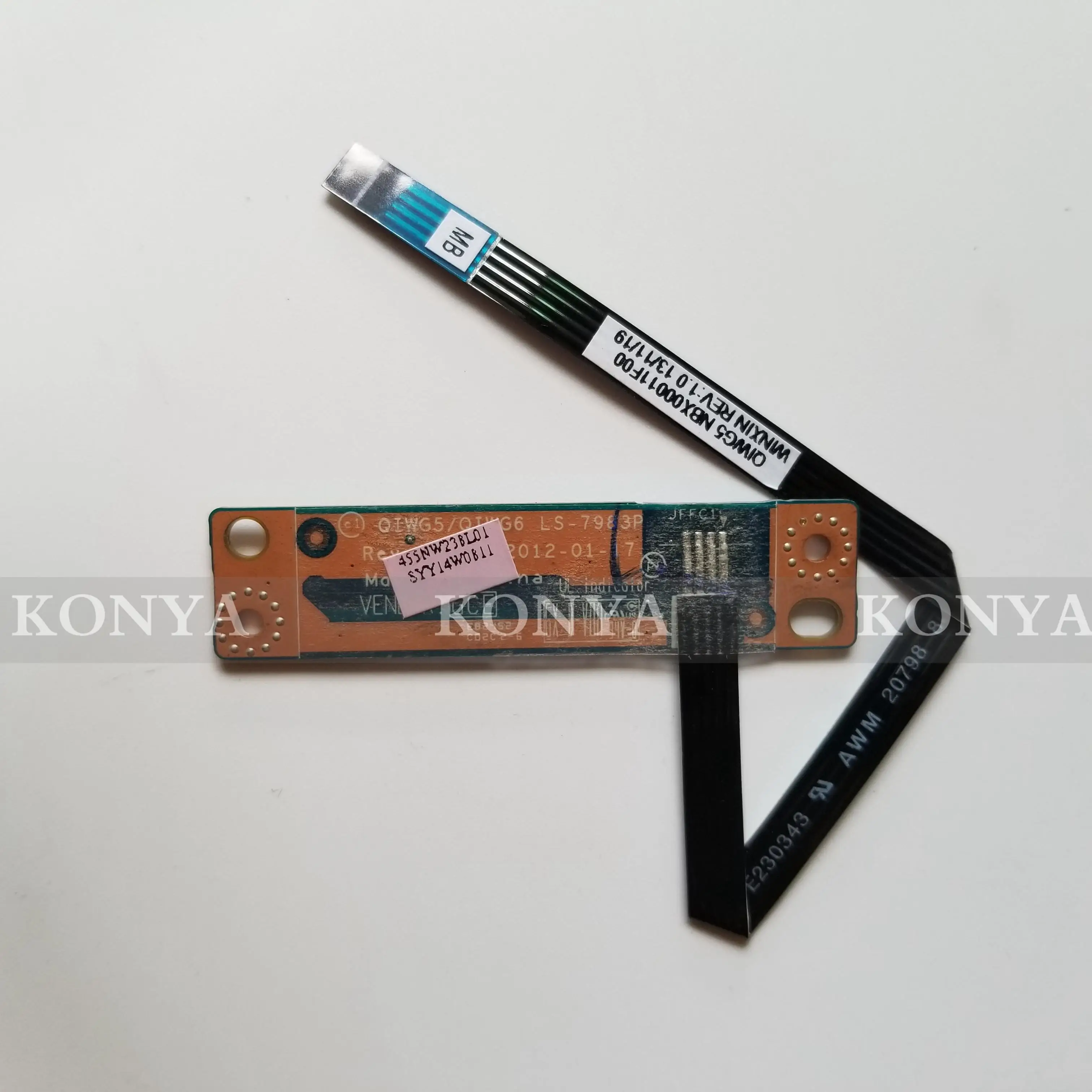 

NEW for lenovo G480 G485 N580 N585 G585 G580 P585 Power Button Board LS-7983P