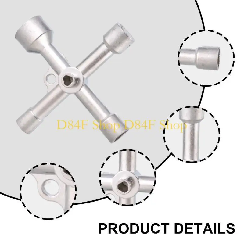 D84F 5 In 1 Crossing Switches Wrench With Accessories Triangles Train Electrical