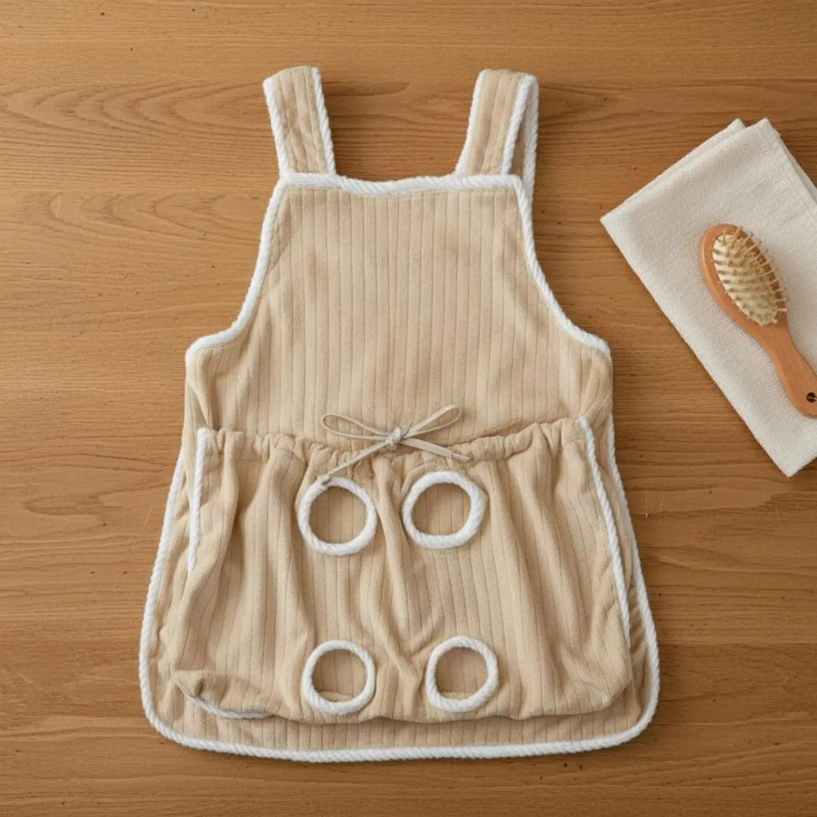 Bolsa de transporte para gatos con aberturas ajustables y tejido suave - imagen 3
