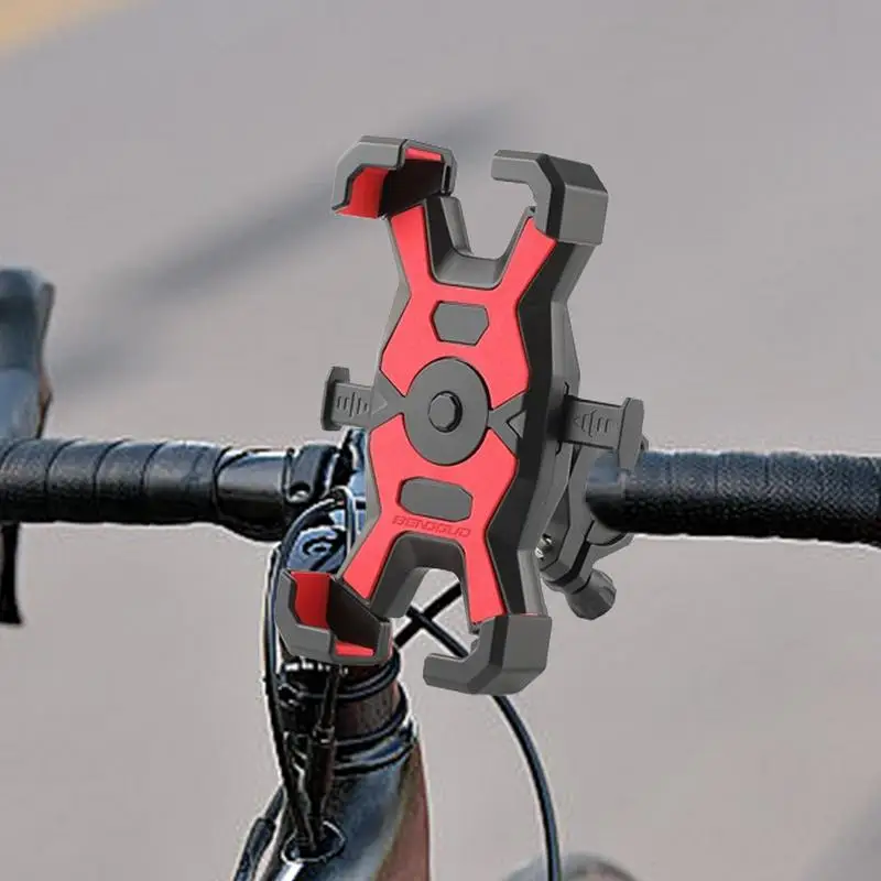 Bike Phone Holder Rotatable Cellphone Holder Motorcycle Bicycle Phone Holder Handlebar Stand Mount Bracket