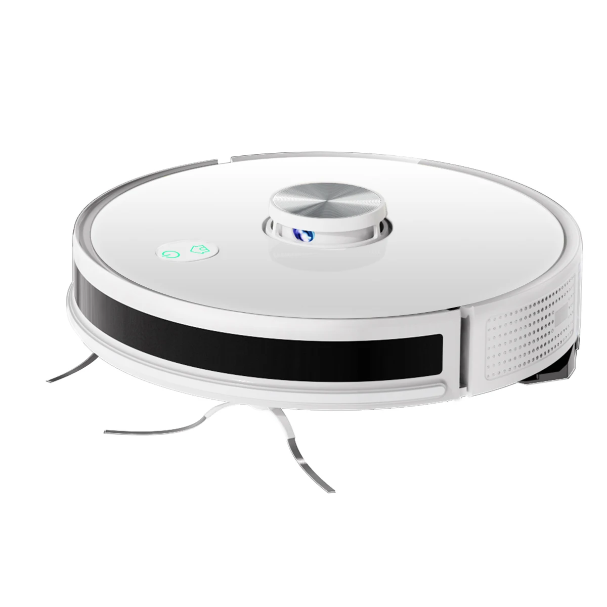 Laser Map No-go Zone  Industrial Self Cleaning Strong Suction Robot Vacuum Cleaner Brush-less APP Floor Cleaning Robot