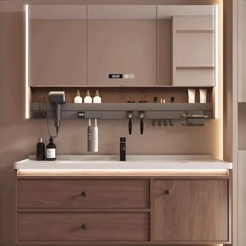 

Design European Corner Bathroom Cabinets Minimalist Salon Multifunction Sets Cabinets Modern Combination Luxury Furniture