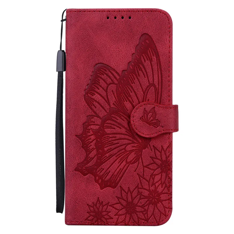 For Samsung Galaxy A32 4G Lite A325 SM-A325F Butterfly Leather Phone Case For Samsung A32 5G A326 Coque Wallet Bags Flip Cover