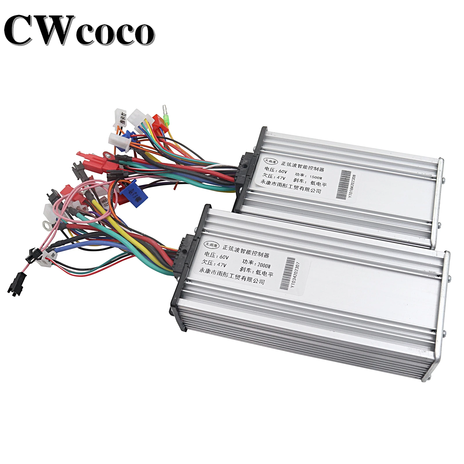 Electric Scooter Three-speed Sine Wave Controller 60V 1500W 2000W 72V 2000W for Citycoco Modified Accessories Parts