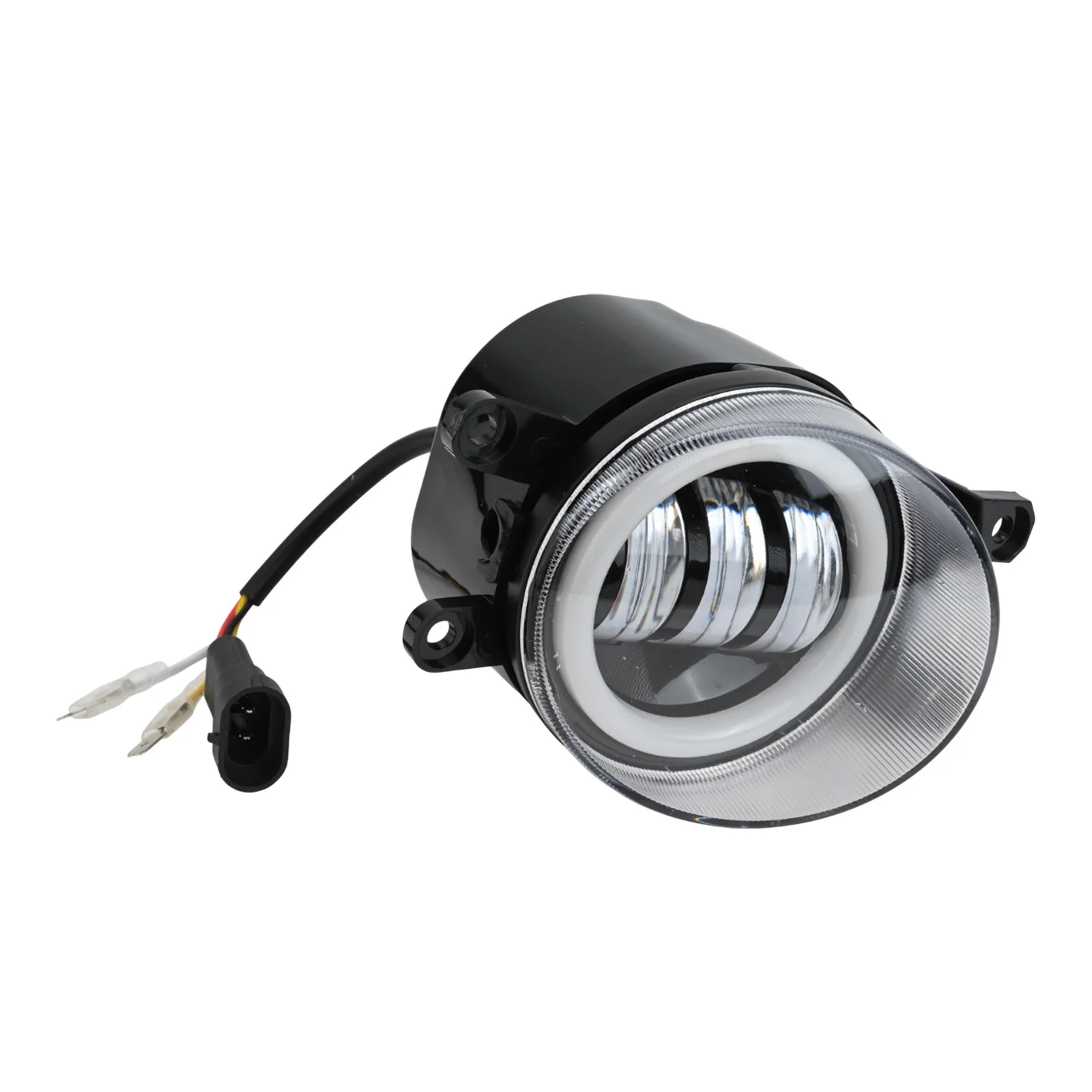 30 واط أضواء صفراء أضواء المصد الأمامي الضوء الأصفر والأبيض 3.5 بوصة LED أضواء الضباب ملحق الضوء الأصفر الضوء الأبيض