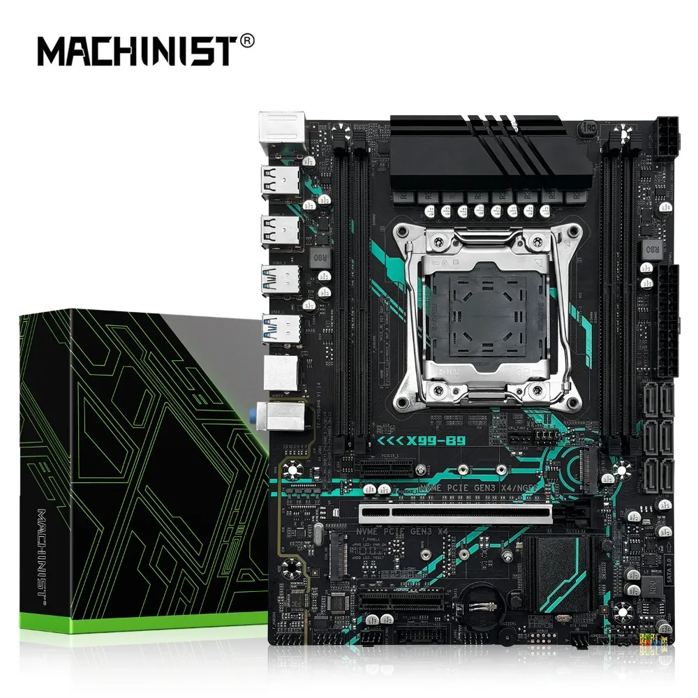 B9 X99 MACHINIST  Motherboard  LGA 2011-3 Xeon E5 2682 V4 Processor CPU combo And 16GB DDR4 RAM kit USB3.0