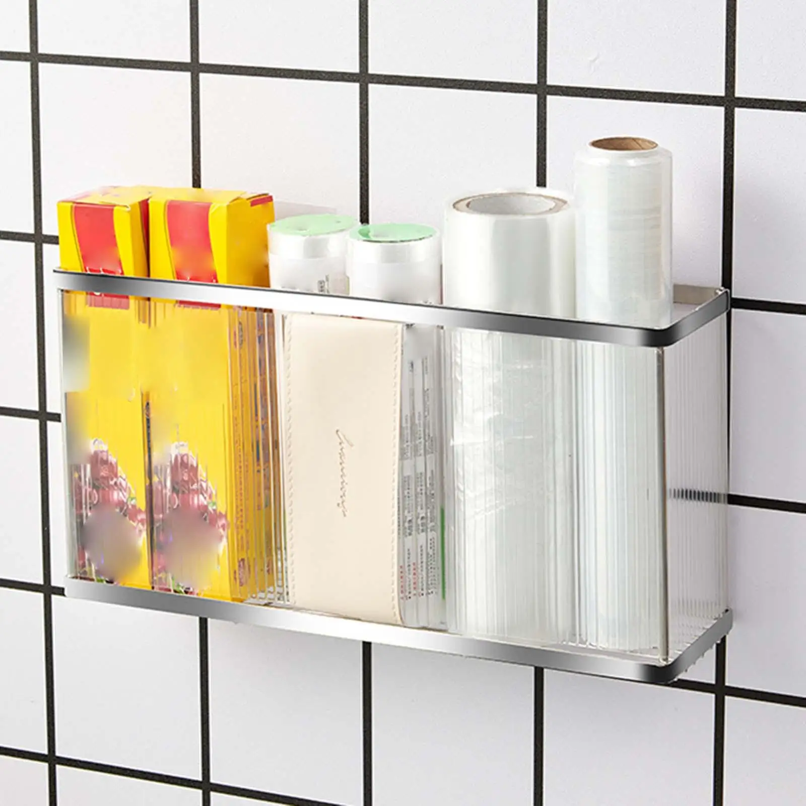 Storage Rack Decoration Ventilation Organizer Holder for Living Room Office
