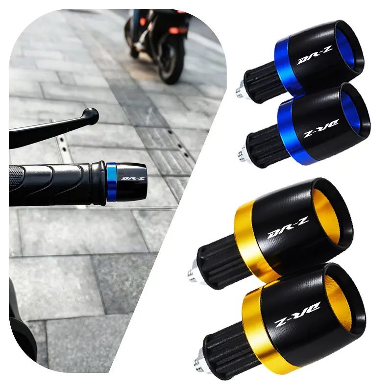 

1 Pair Universal Motorcycle Handle Bar Ends Grips CNC For Suzuki DRZ250 DRZ400E DRZ400S DRZ400SM DRZ 400 E/S/SM DR-Z400