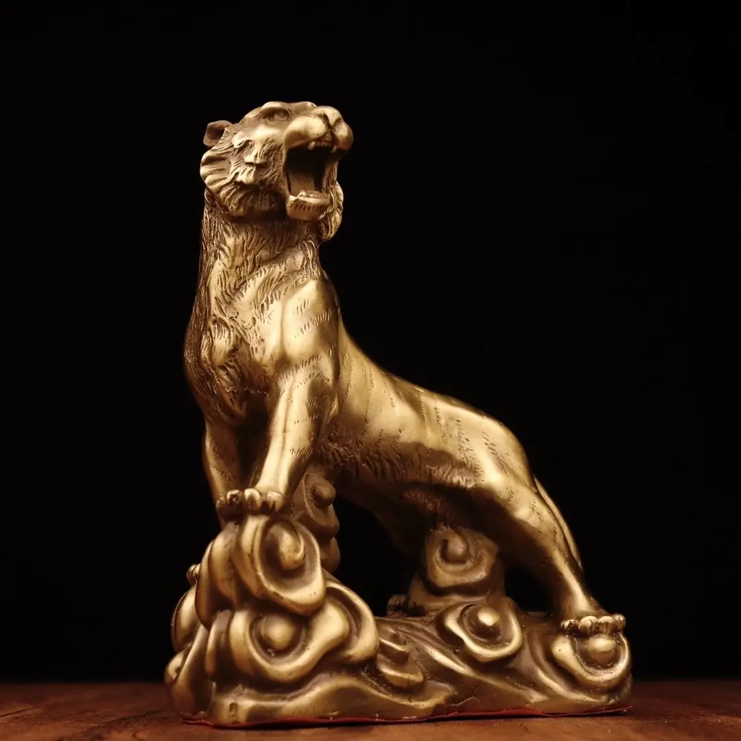 Soaring Cloud tiger Roaring Tiger  Statue Sculpture Figurines Home Garden Decoration Statues For House