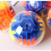 Mini 3D Magic Maze Puzzle Ball Cube Game Globe Sphere Bulk Labyrinth Toys Brain Teaser Game Learning Education Puzzle Toys Gifts