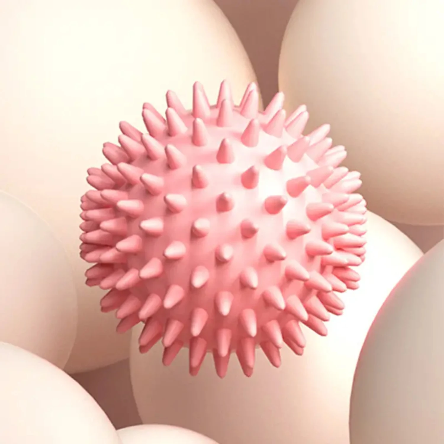 Spiky Massage Balls for Foot, Back, and Muscles - 1pc of Multifunctional Meridian Ball for Relaxation and Pain Relief