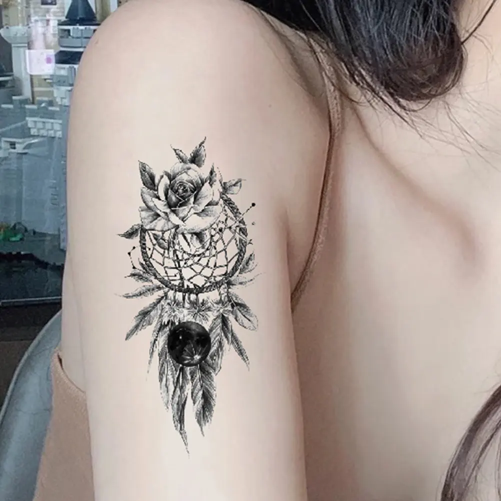 

10 Sheets Temporary Tattoos Stickers Waterproof Realistic Body Art for Women Fashion Patterns Safe Skin Friendly Decals