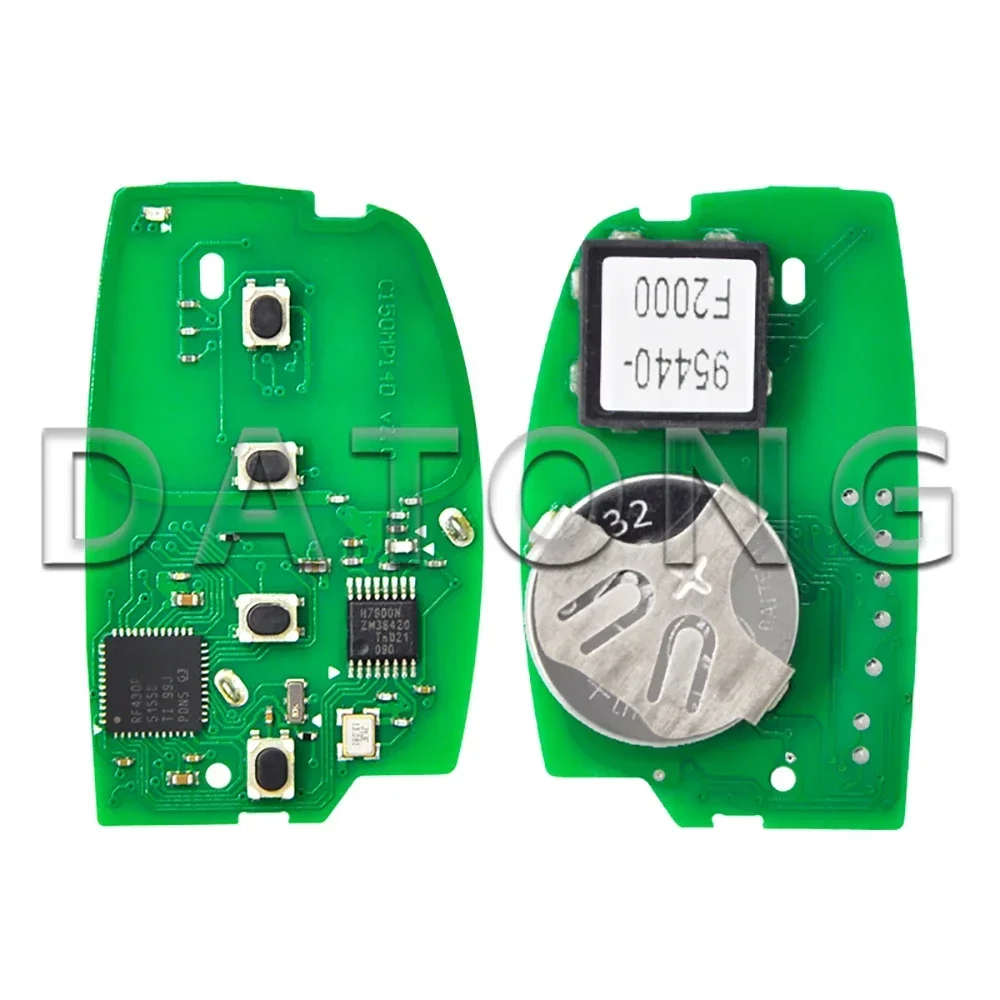 Datong World – clé de télécommande de voiture, pour Hyundai Elantra 2016 – 2019 CQOFD00120 95440-F2000/F3000, puce 8A, carte de proximité 433MHz