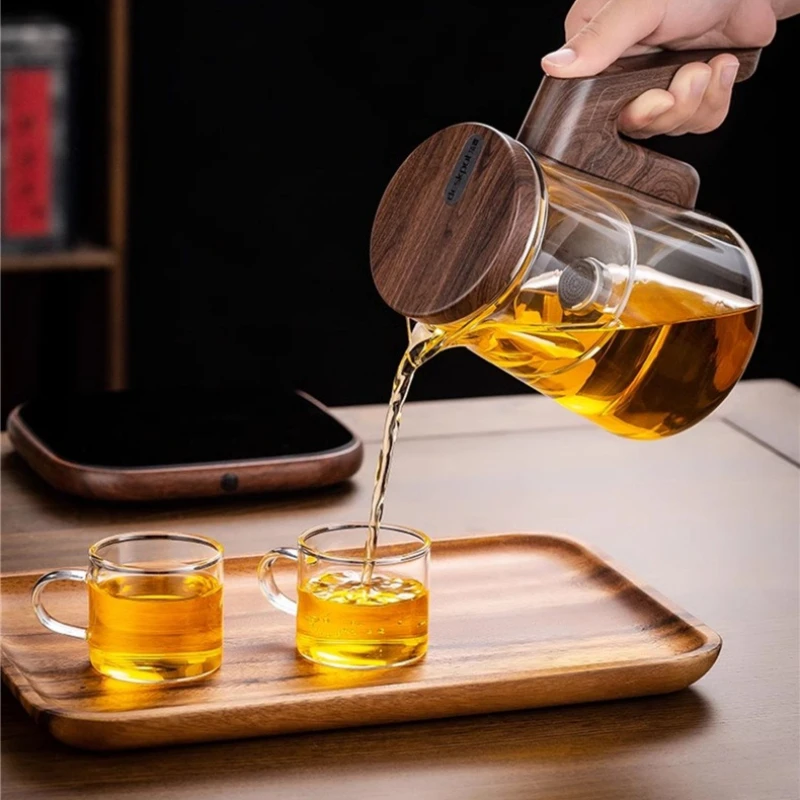 Magnetic Suction Teapot Rodless One Click Drain High-end Office Tea Separation Cup Household Tea Maker Drinking Utensils