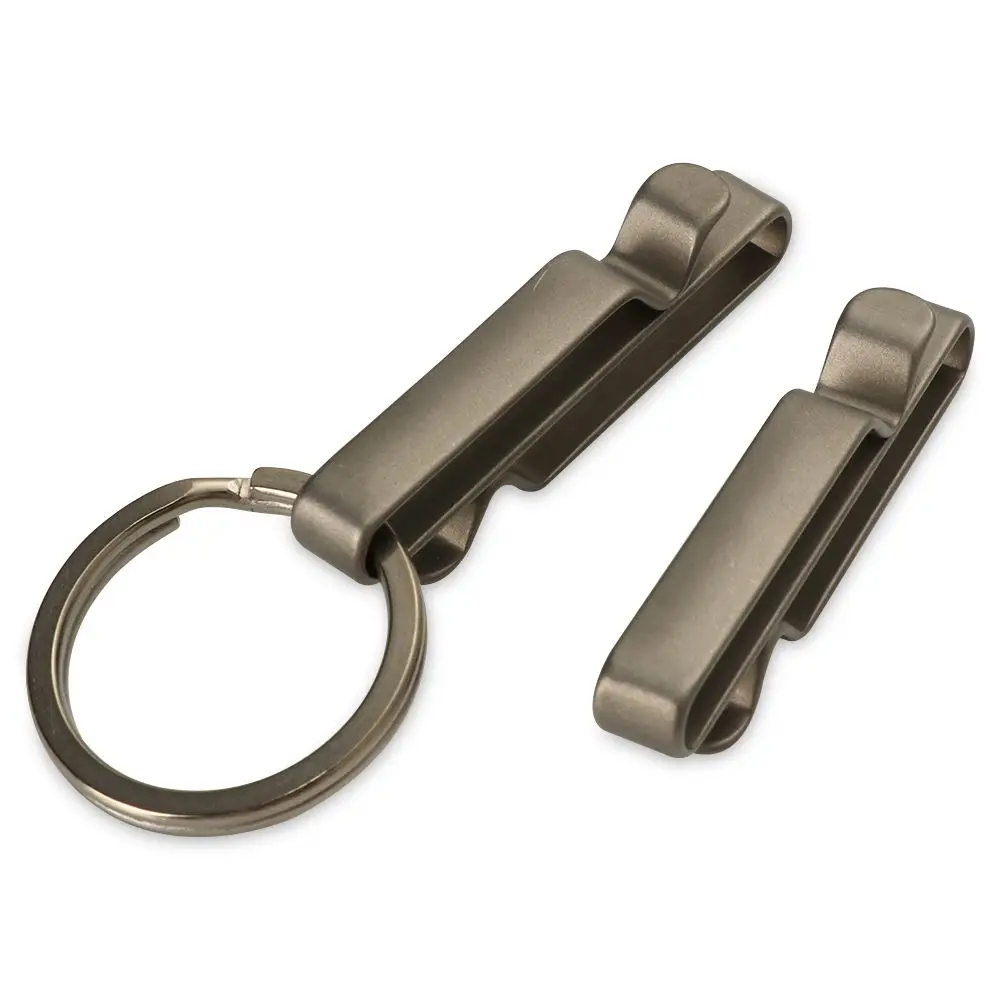 Corkscrew Ribbon Ending Buckles Molle Webbing Buckle Belt Clip Key Ring Quick Draw Keychain Hanging Buckles