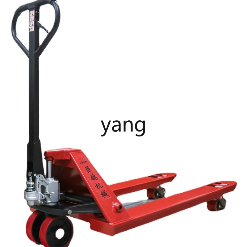 LHH Trailer Forklift Manual Hydraulic Handling Small Lifting Lift Car 2 Tons 3 Tons Oil Pressure