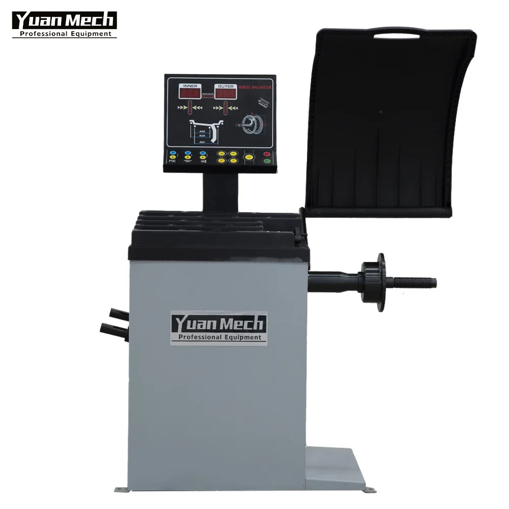 Factory Computer Wheel Balancer  YuanMech B657 Car/Motorcycle Tire Wheel Balancing Machine