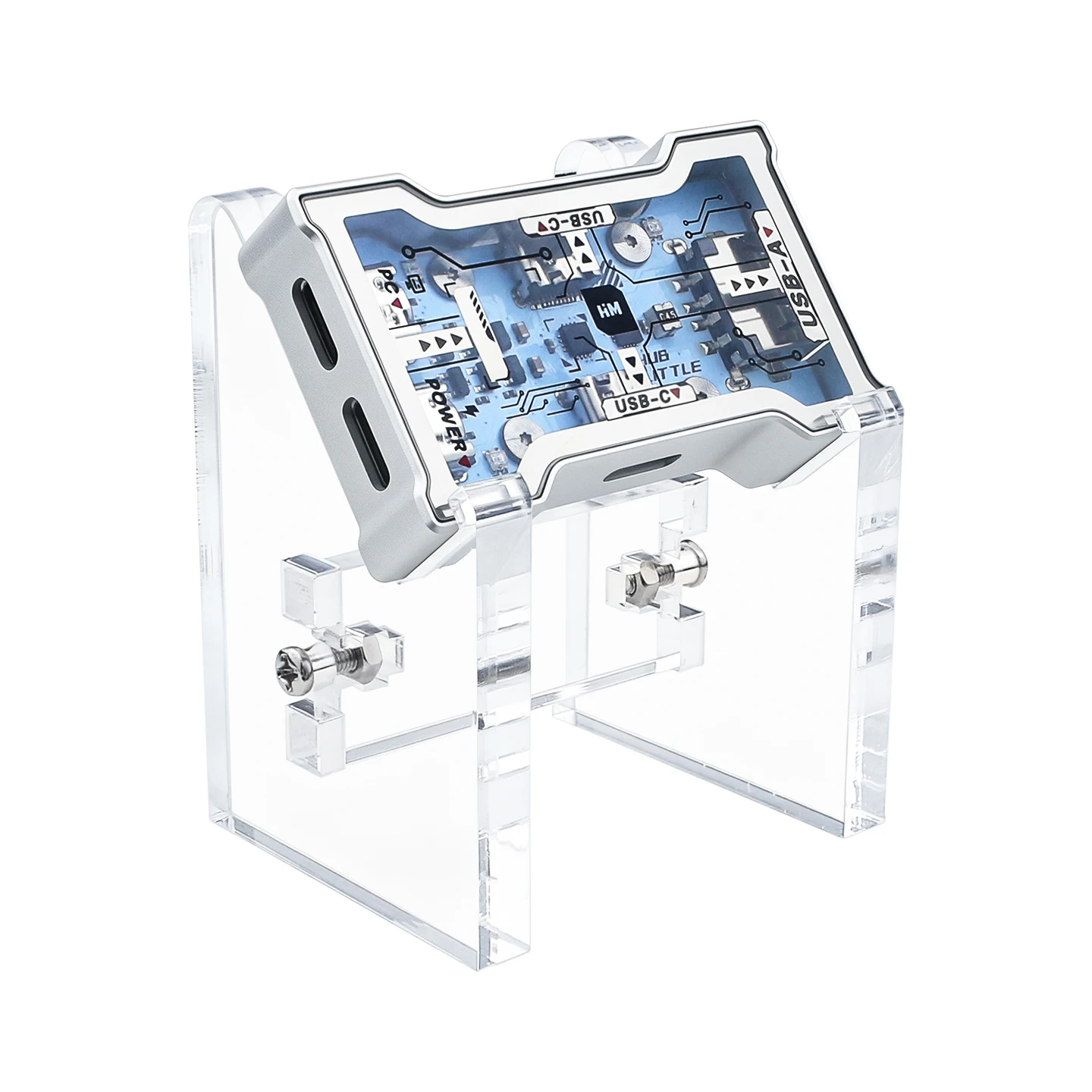 Acrylic Holder for HM LAB HUB 8K Hz Gaming USB HUB Only Inlcude Acrylic Holder Stand