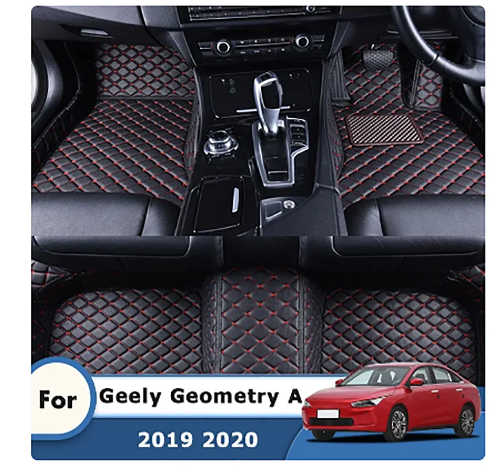 

Коврики для Geely Геометрия A 2019 2020, аксессуары для интерьера автомобиля, запасные водонепроницаемые детали, автомобильные коврики RHD