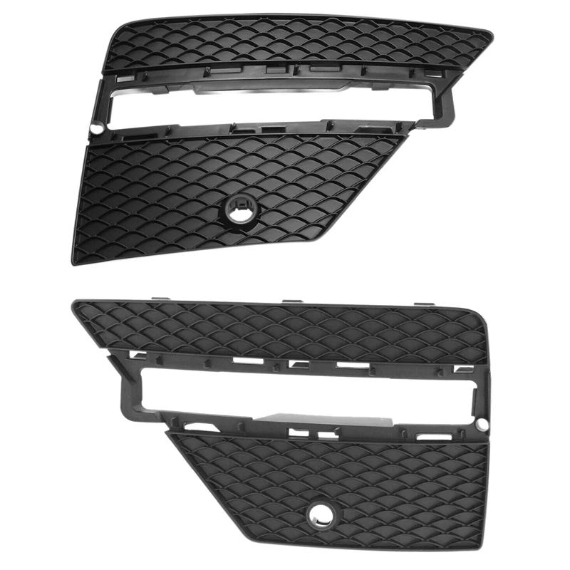 Bumper Grille for Mercedes-Benz ML350 2012-2015 Set of 2 Front LH and RH Outer 1668852822 1668852922