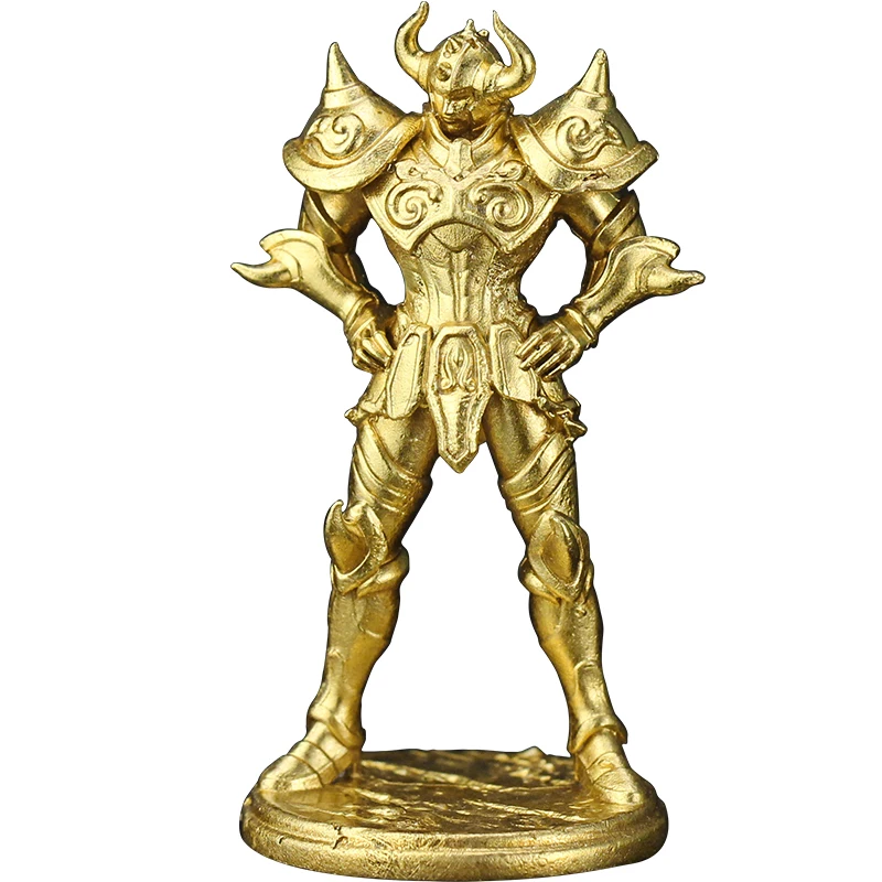 Metalowe zabawki modele Ozdoby Akcesoria Figurki akcji Mosiądz Saint Seiya Żołnierz Podstawowe kolorowe elementy gier planszowych Miniaturowe prezenty