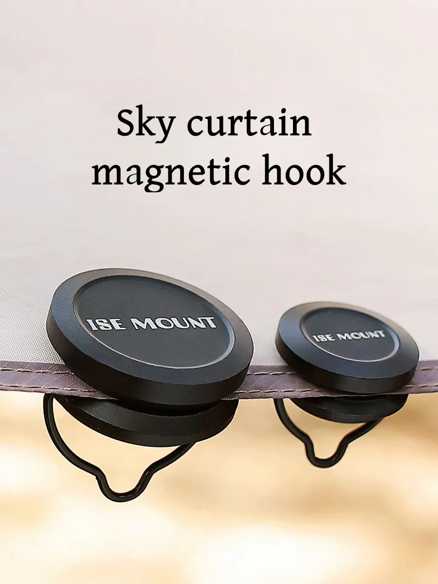 

NEW Outdoor Strong Magnetic Hook Strong Magnetic Hook Camping Light Ceiling Tent Anchor Hook