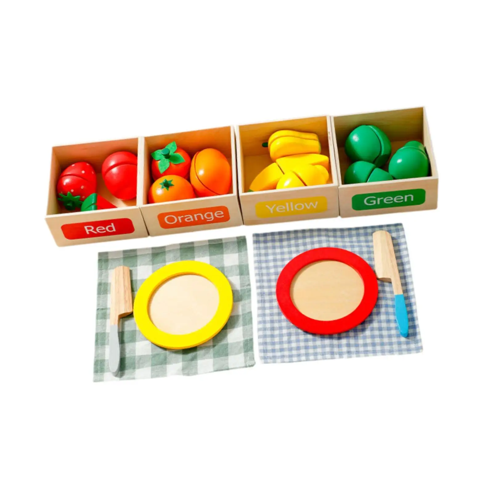 Kitchen Set Toy Kitchen Accessories Realistic Educational Role Play Educational Toy Pretend Play Foods for Dining Party Kid