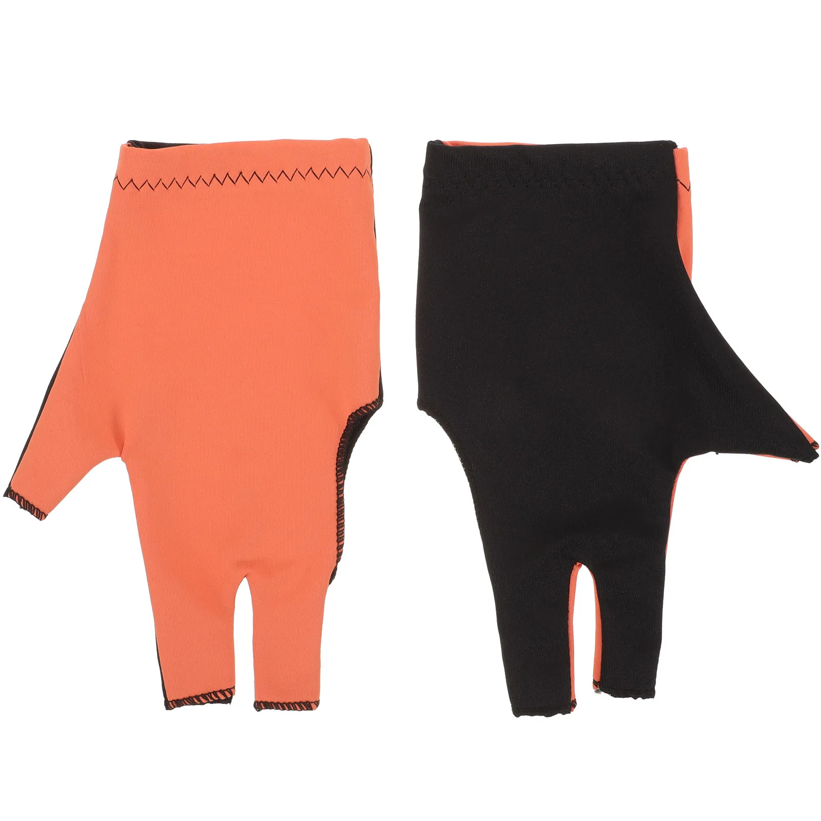 زوج واحد من قفازات البلياردو الواقية ذات سطح أملس، قفازات حمام السباحة غير قابلة للانزلاق، لمسة مريحة، أصابع مرنة للاستخدام لفترة طويلة