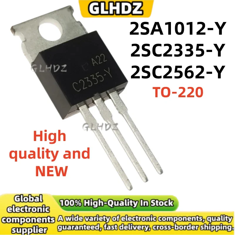 TO-220 10Pcs/lot 2SA1012-Y 2SC2335-Y 2SC2562-Y High quality and New spot goods