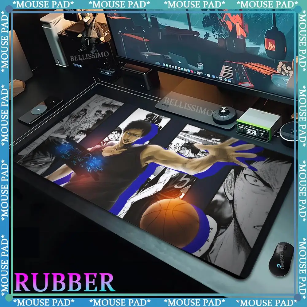 Game K_Kurokos B_Basketball Anime MousePad Cute Desk Mat Rubber XXL Keyboard Pad Oversized Game Computer Cabinet Game Mouse Pad