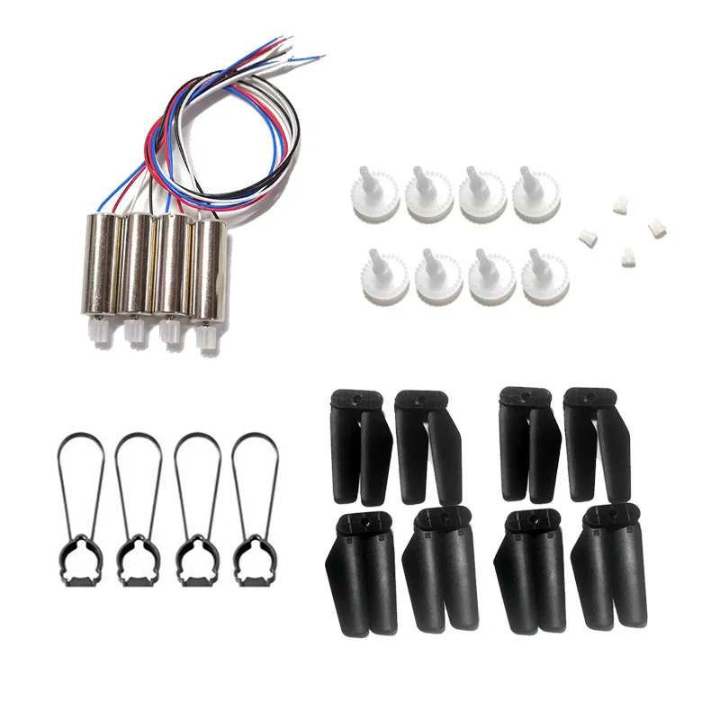 

Mini S65 Drone DIY Assembly CW CCW Motor Protective Frame Blade Guard Propeller Props Big Gear Motor Gear Kit Spare Part