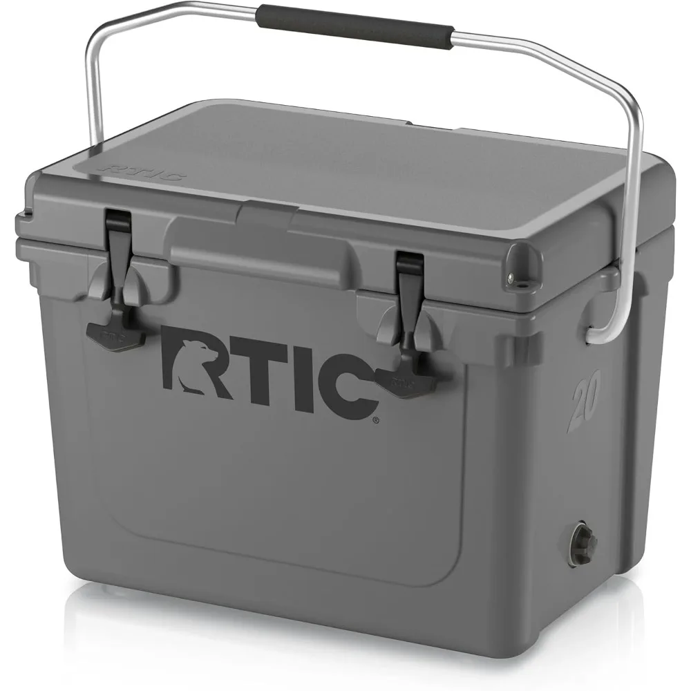 

Ultra-Tough Cooler, Hard Insulated Ice Chest Box for Beach, Drink, Beverage, Camping, Picnic, Fishing, Boat, Barbecue