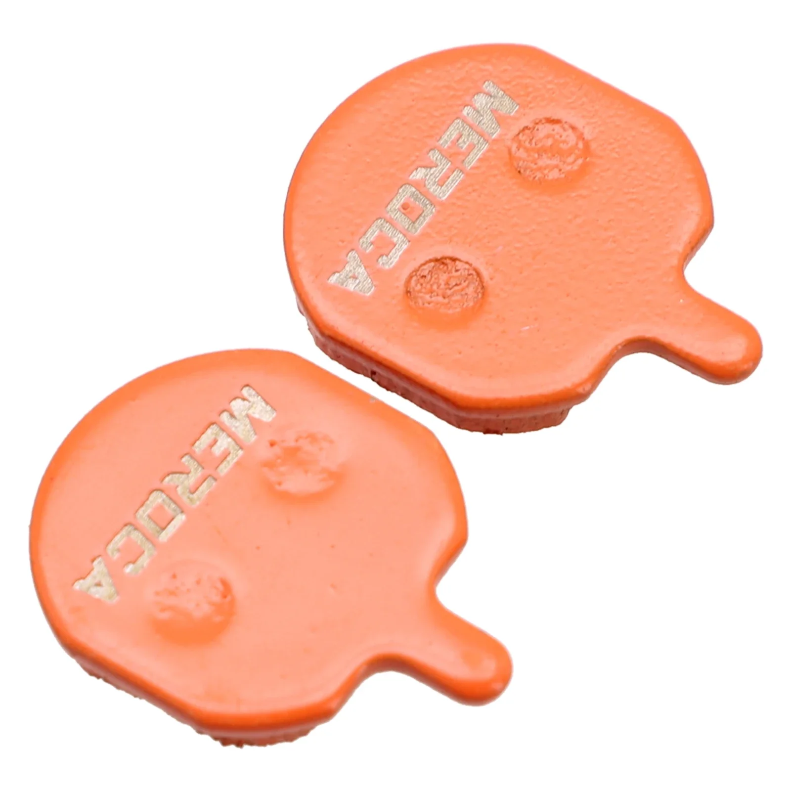 Bicycle Components Brake Pad Easy To Install Orange Excellent Heat Dissipation Metal+resin More Smooth Braking