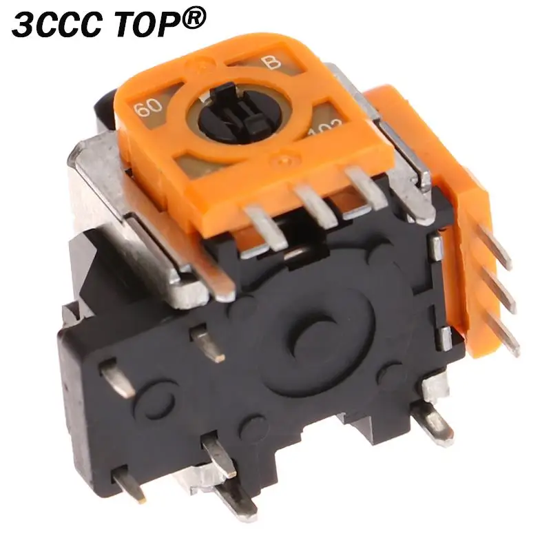 1PCS 3D Analog Stick Sensor Module For PS4 050 055 030 040 Controller Hall Effect Joystick For PS5 Xbox One No Drift