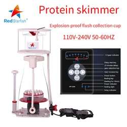 110-240V Red Starfish  Aquarium Internal Protein Skimmer Sump Pump Saltwater Marine Reef Needle Wheel Venturi Pump 200-600L