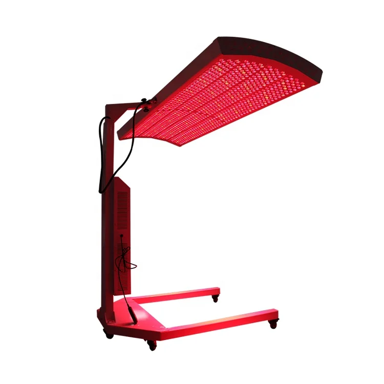 360° Free Rotation Automatic Lift 660 850nnm 1200W Whole Body Red Light Therapy Panel Bed