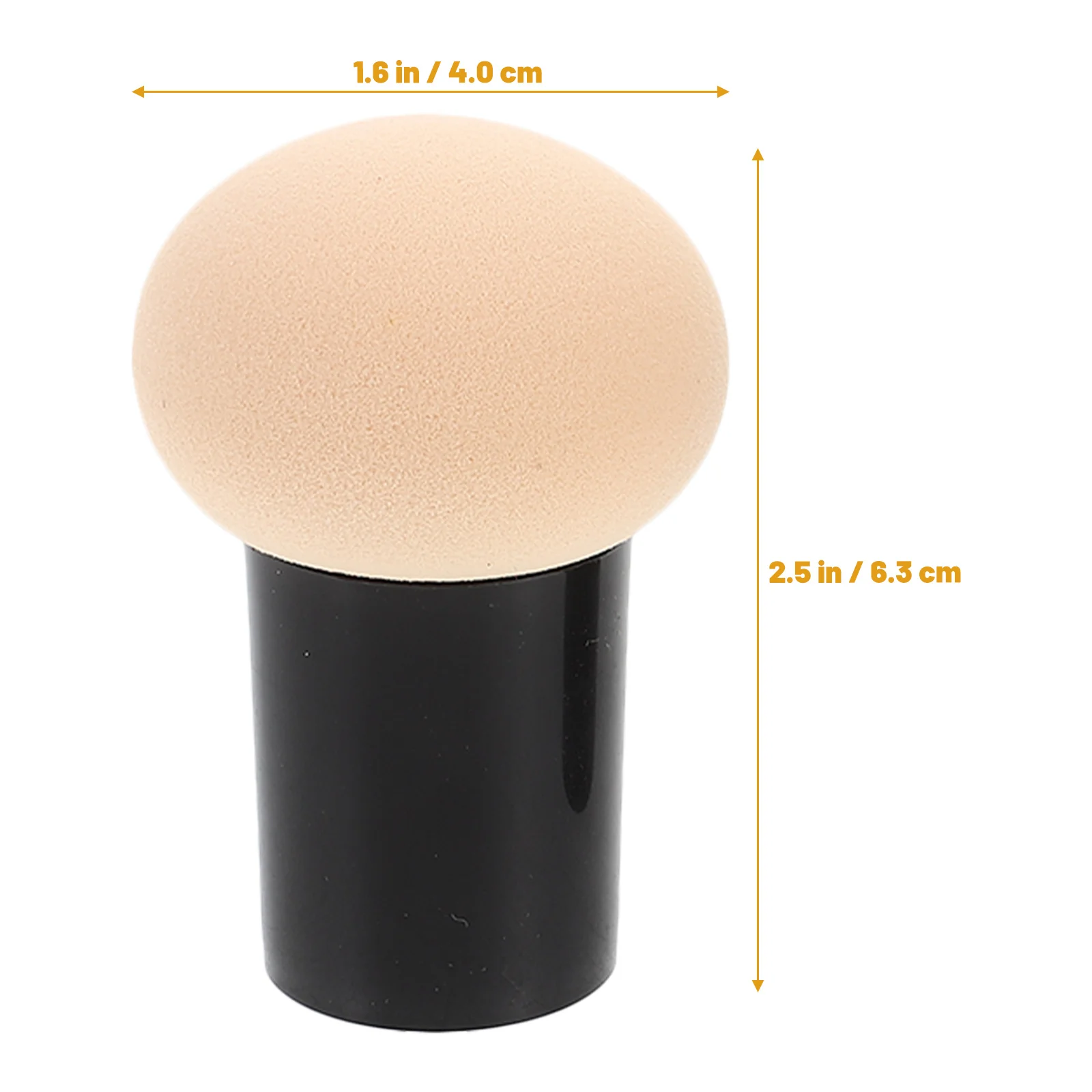 2Pcs Makeup Puff Soft Pads for Powder Liquid Foundation Blush Concealer Highlighter Daily Use Face Makeup Tool Portable