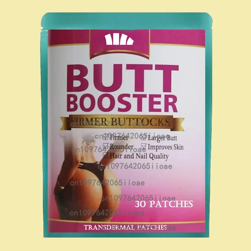 

30-пластыри Curve Butt Booster Трансмические пластыри Усилитель ягодиц Увеличение роста ягодиц