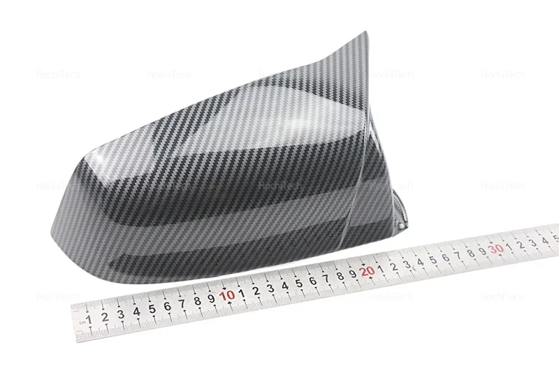 Für BMW 5 6 7 Serie E60 E61 E63 E64 F06 F07 F10 F11 F13 F01-F04 Carbon Faser muster Schwarz Seite Flügel Rückspiegel Abdeckung Kappe – Detail 21